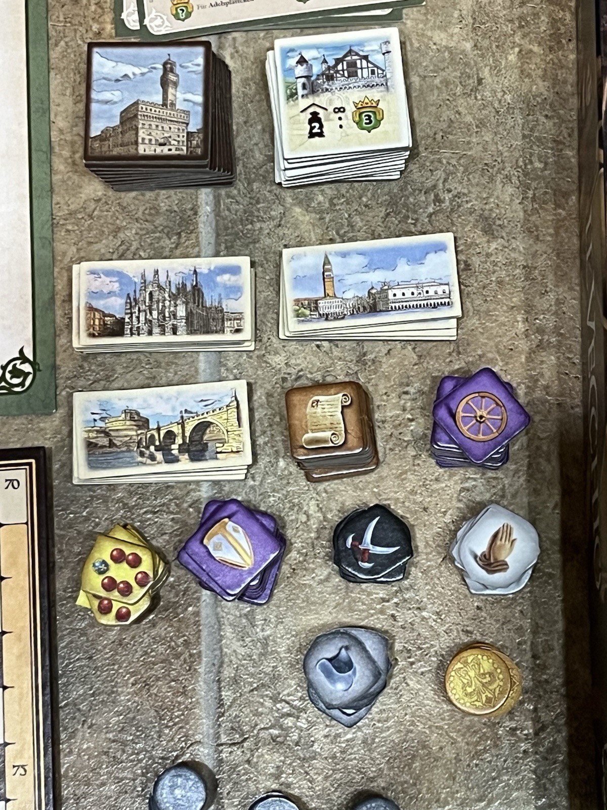 TMG IL Vecchio Medieval Strategy Board Game Complete 2+ Players 10+ 2012