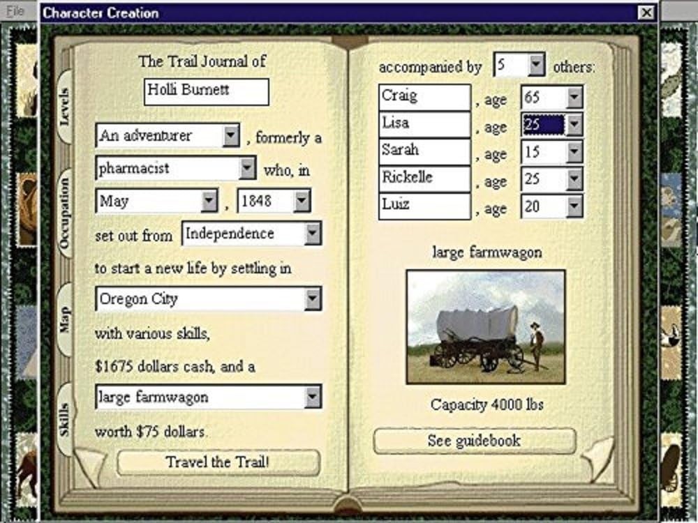 Travel the Oregon Trail: Engaging Storytelling & Decision Making for Kids