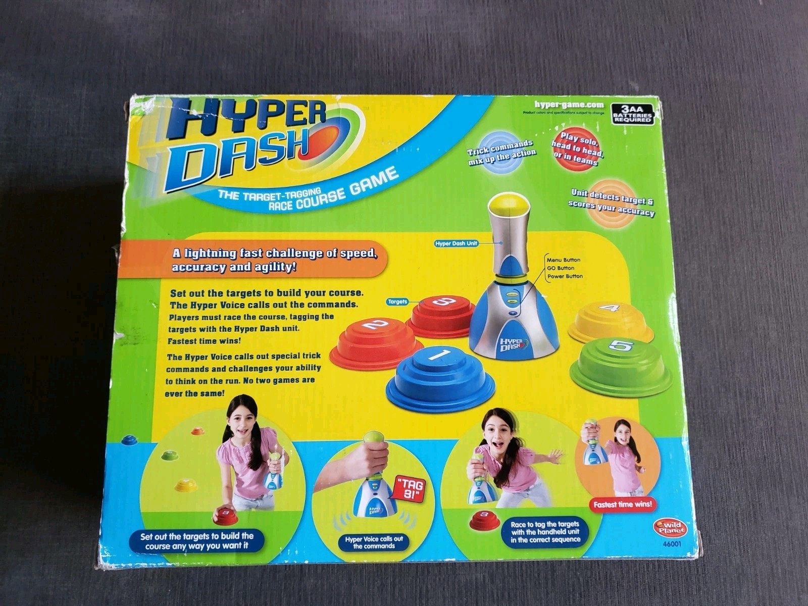 Hyper Dash Game Wild Planet Best Toy Award Target Tagging Game 2008 BRAND NEW!
