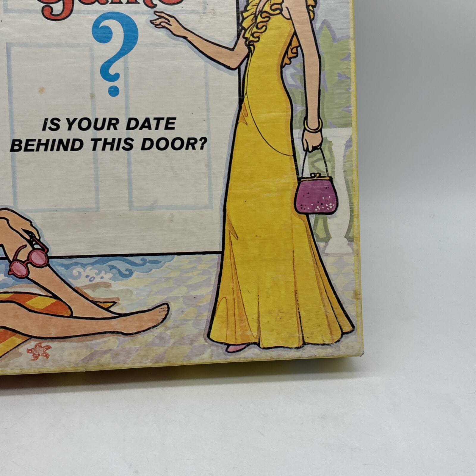 Vintage 1972 Milton Bradley Mystery Date Board Incomplete!
