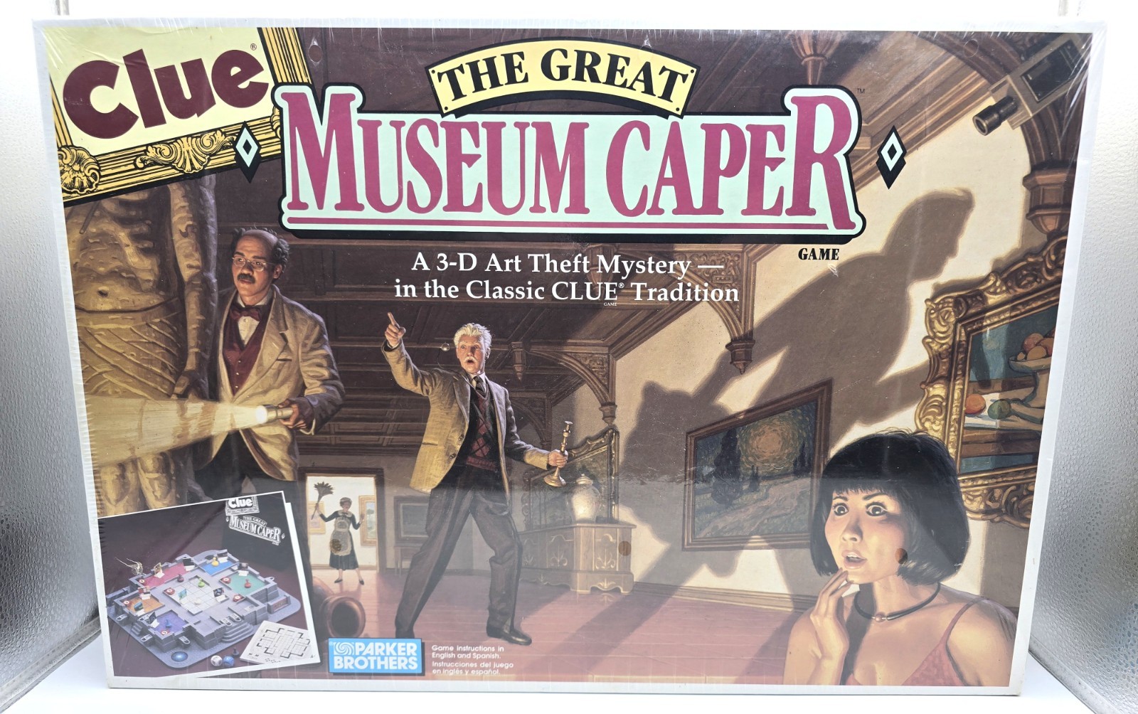 Parker Brothers Clue The Great Museum Caper Board Game 1991 NEW Sealed EXCELLENT