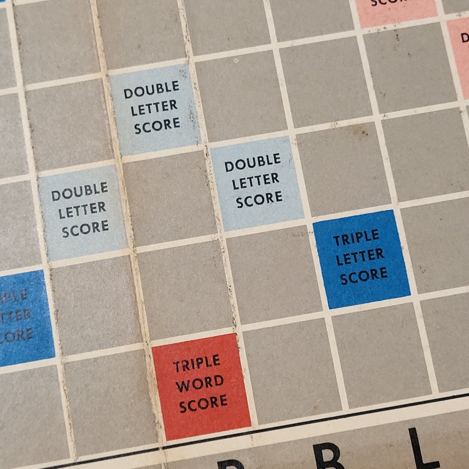 First Deluxe Scrabble 1953. Originally Produced for Macys By James Brunot RARE!!