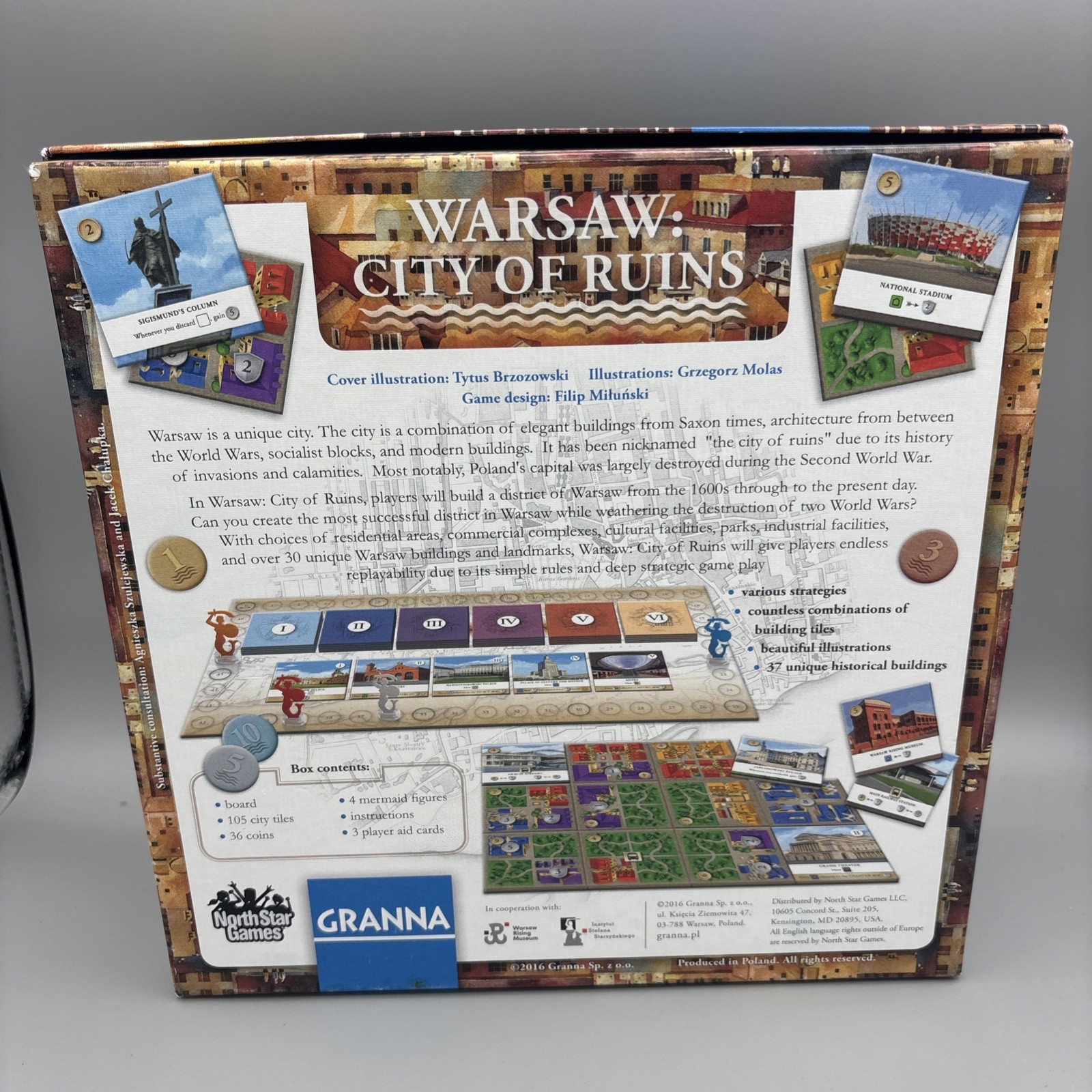 Warsaw: City of Ruins – Granna / North Star Games 2016