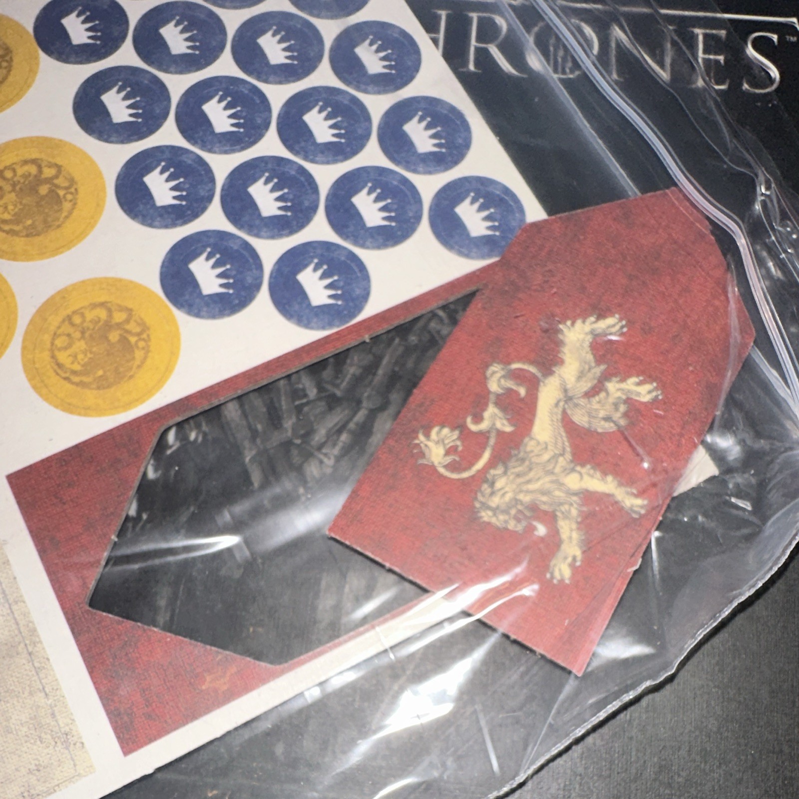 HBO Game of Thrones Board Game Complete Game Cards 2+ Players 17+
