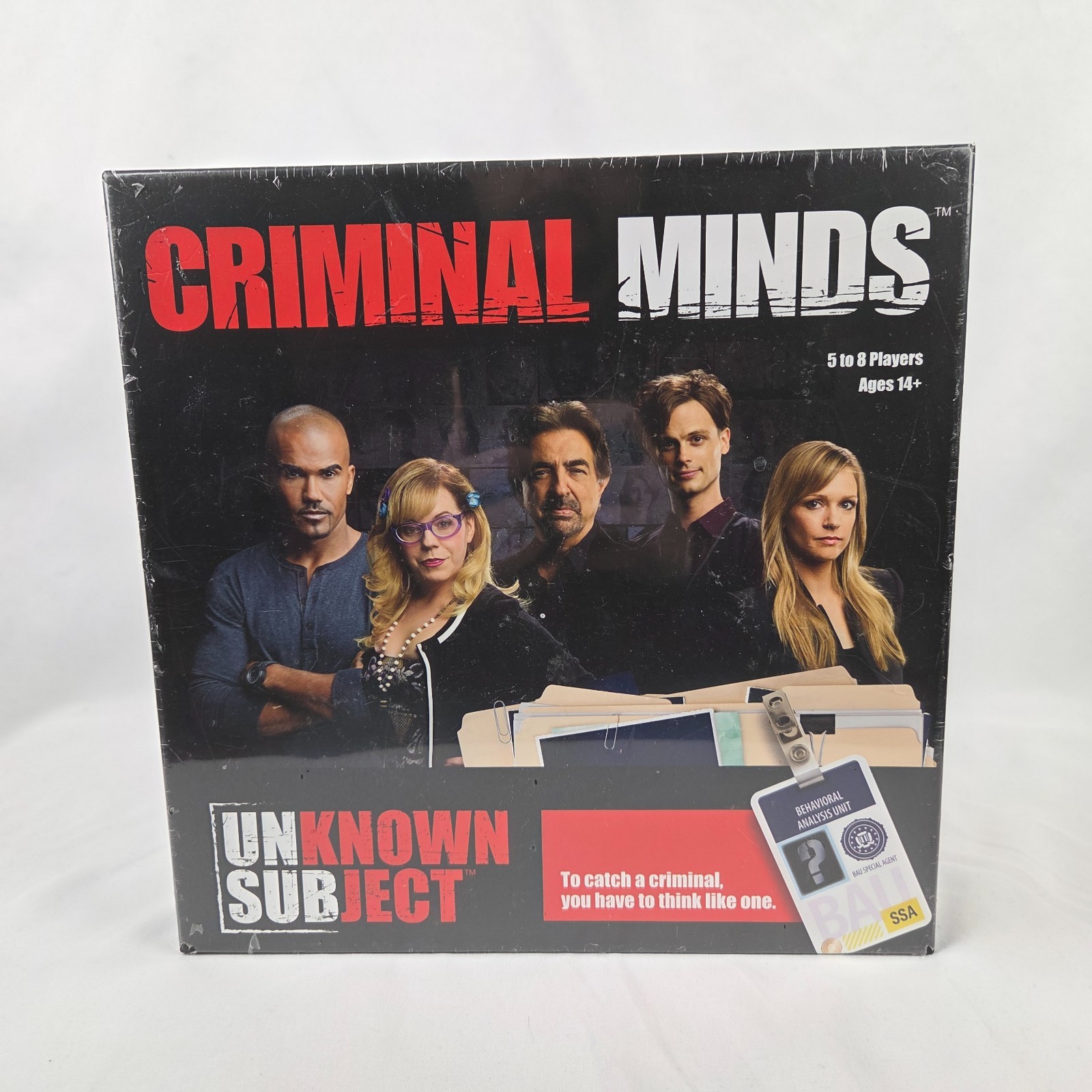 Criminal Minds Unknown Subject Board Games NEW Sealed