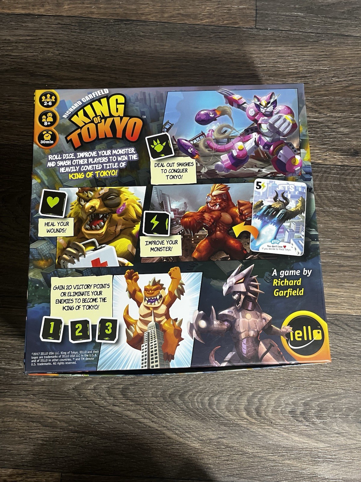 IELLO King of Tokyo Edition Board Game