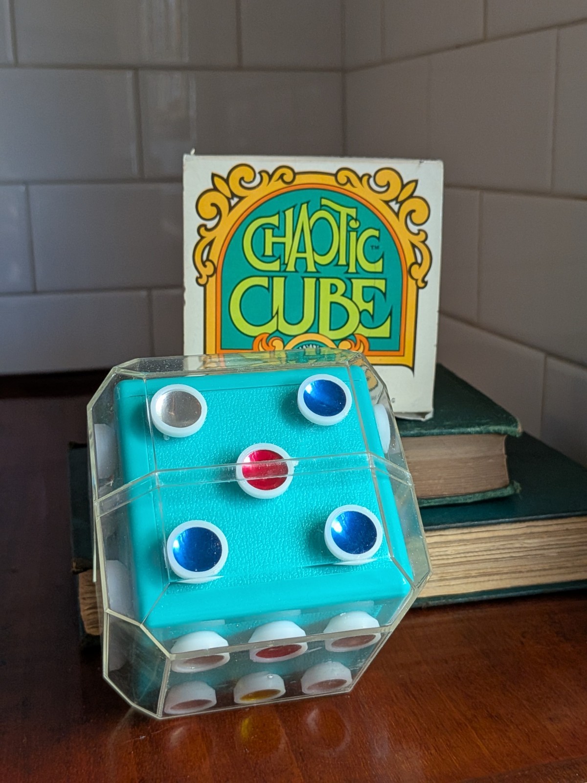 Vtg Chaotic Cube Art Game 1970 Pacific Game Company Nintendo Japan 1969 & Box