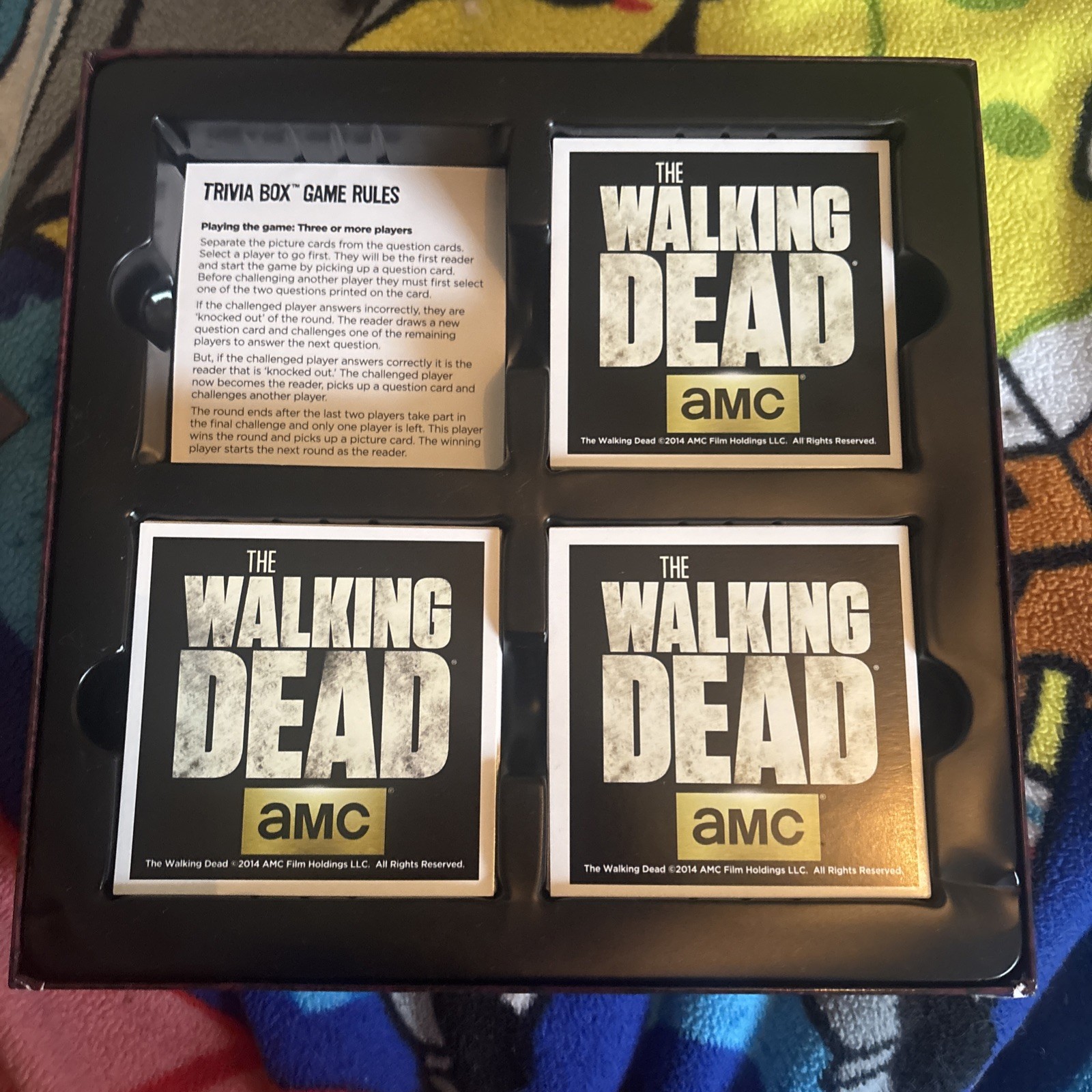 AMC: The Walking Dead ‘Trivia Board Game’ 2014 great condition – COMPLETE!