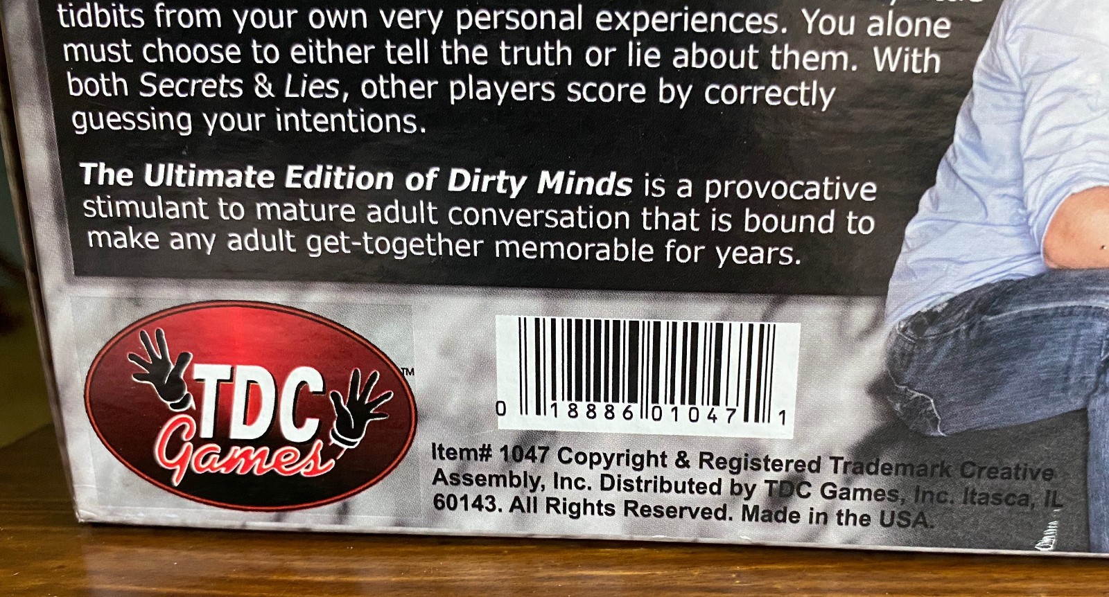 Dirty Minds The Ultimate Edition Board Game For Adults By TDC Games +Dirty Minds