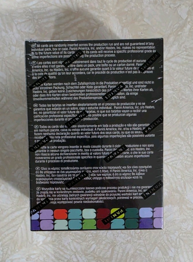 Panini Monopoly Prizm FIFA World Cup 2022 Sealed Trading Cards G2677