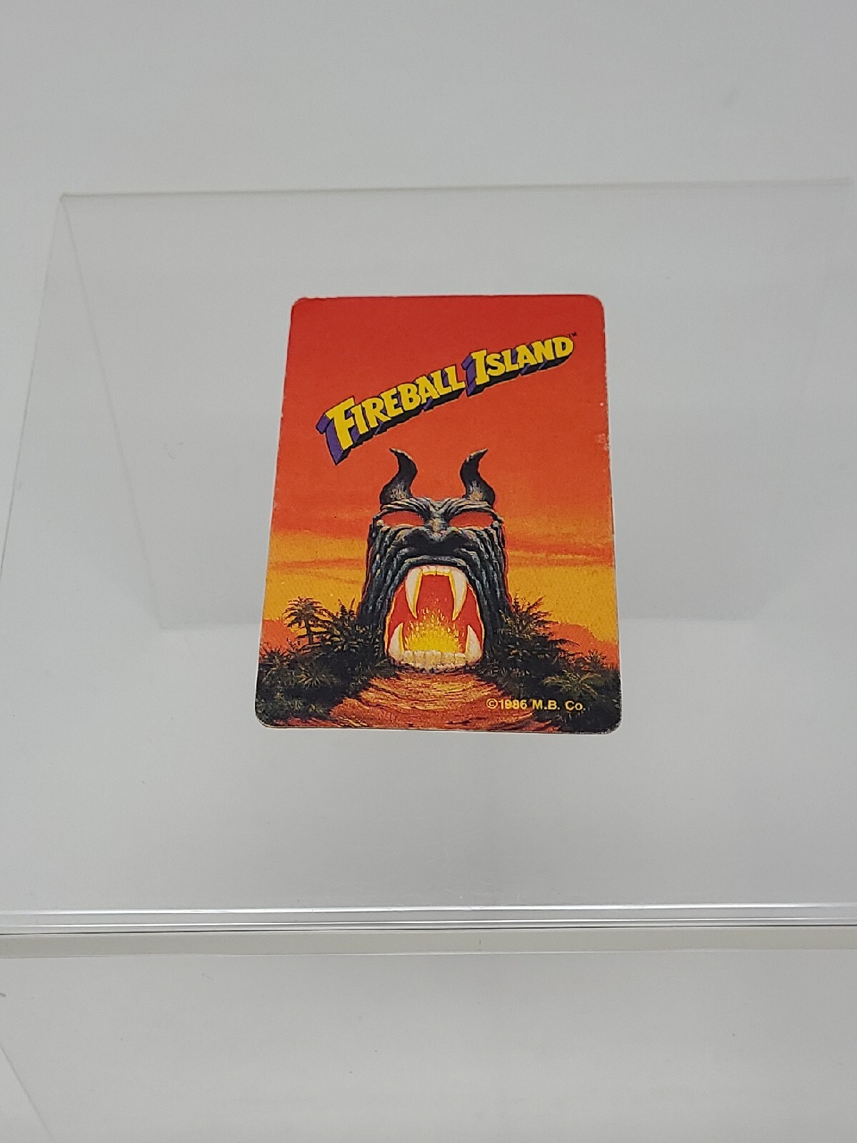 Fireball Island 1986 Vintage Original Card – “TAKE 1 CARD FROM ANY OPPONENT”