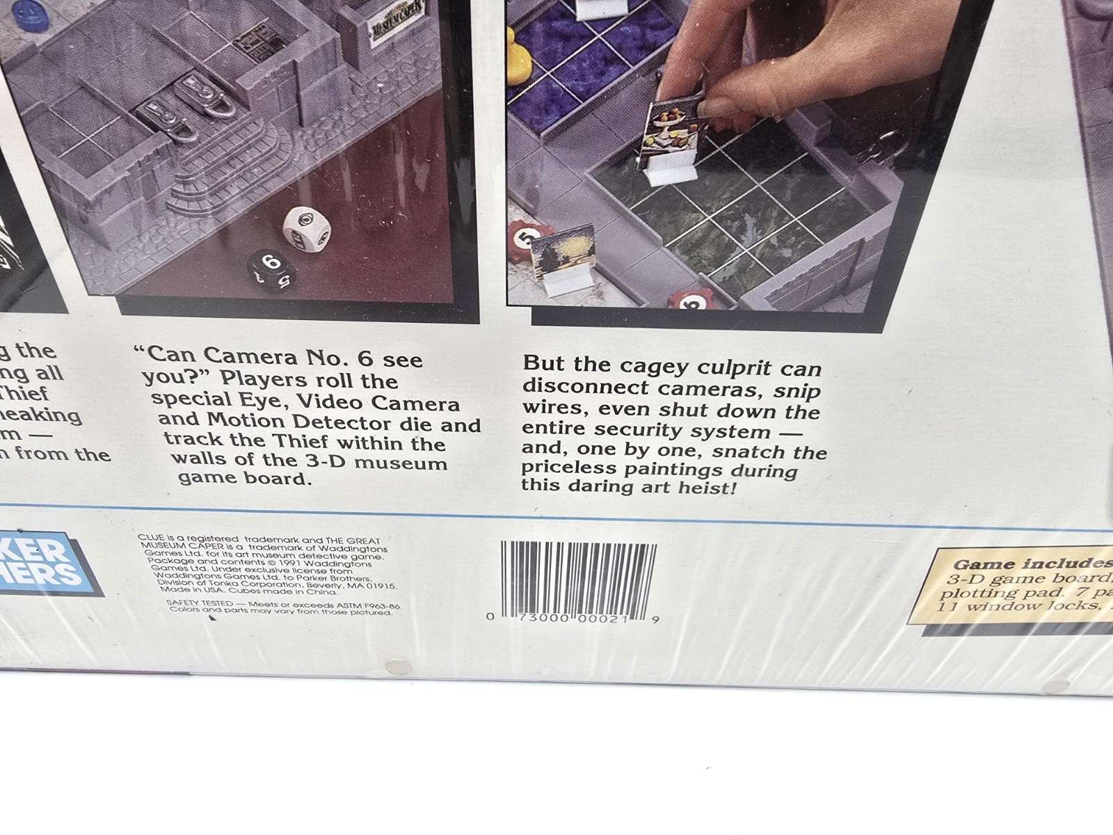 Parker Brothers Clue The Great Museum Caper Board Game 1991 NEW Sealed EXCELLENT