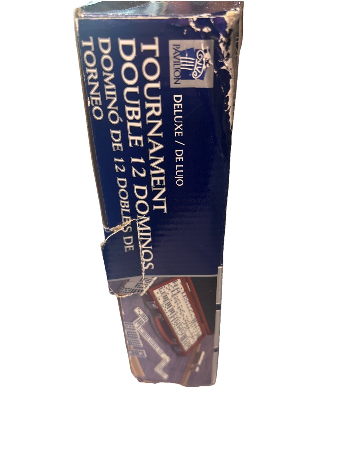 Pavilion Tournament Deluxe Double 12 Dominos Limited Edition. *read