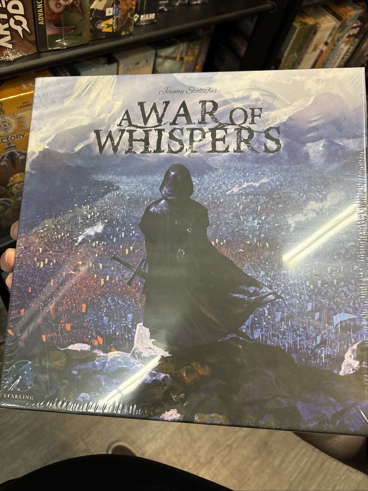 Starling Games | A War of Whispers (2nd Edition) | Board Game | 2 to 4 Players |