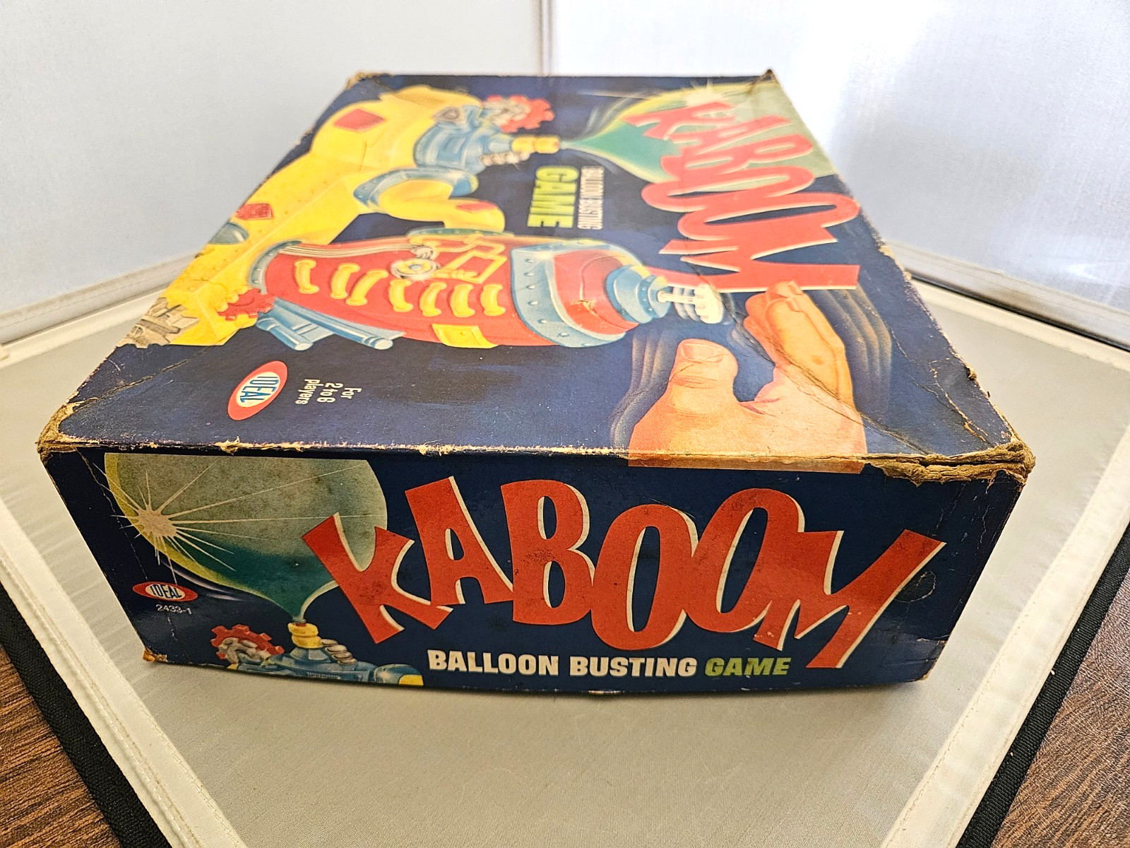 Vintage KABOOM- Balloon Busting game 1965 Ideal