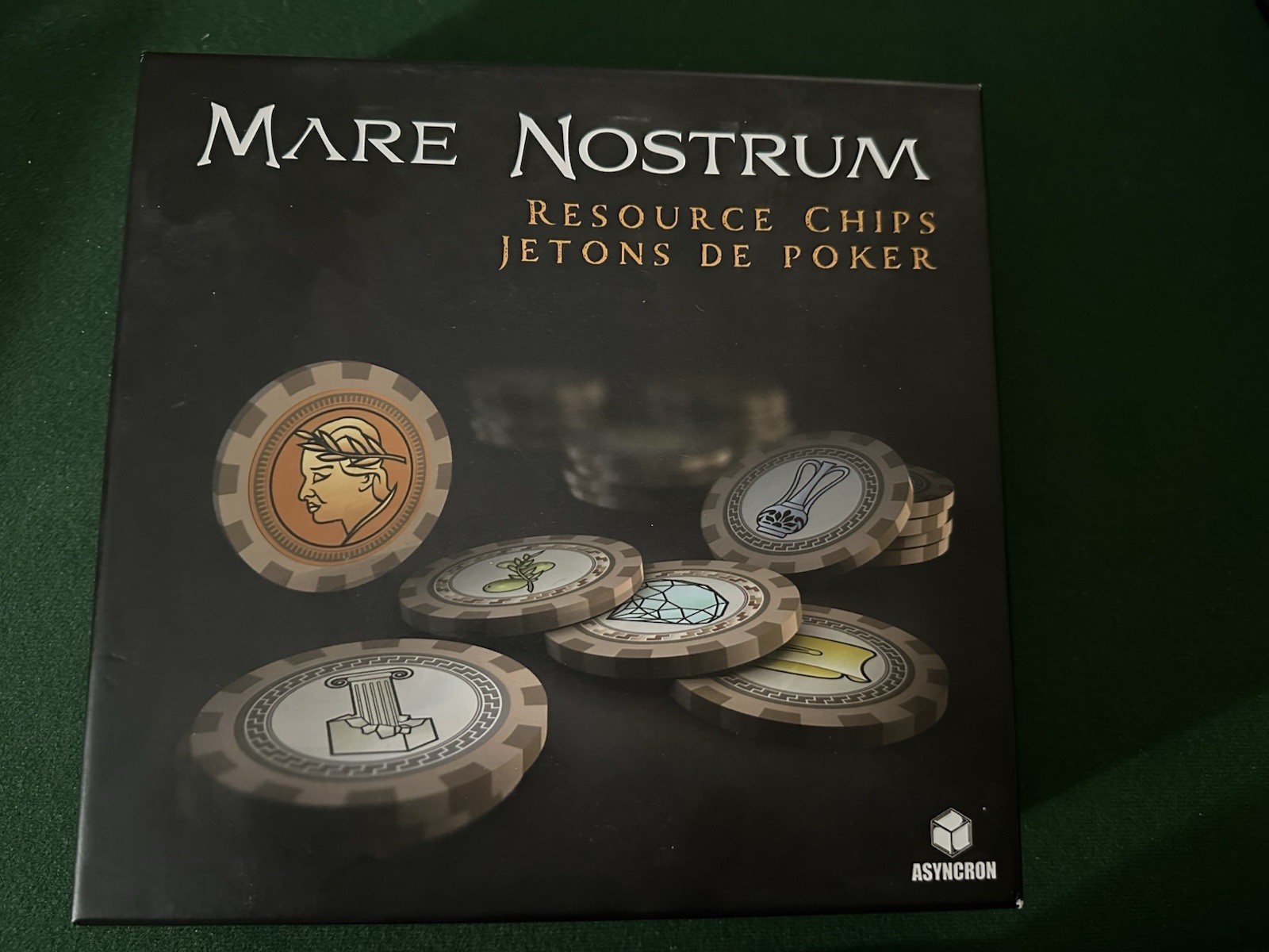 RESOURCE CHIPS FOR MARE NOSTRUM EMPIRES – Academy Games and Asyncron SUPER RARE!