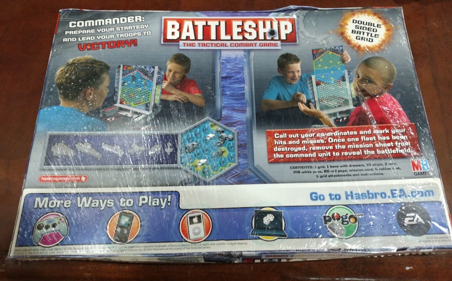 Battleship The Tactical Combat Game Milton Bradley Hasbro 2008 Sealed SEE DESCRI