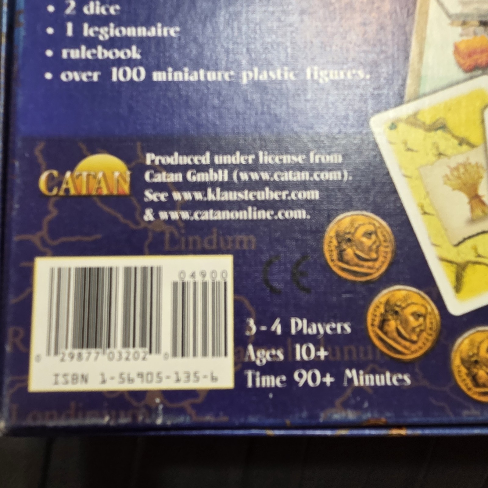 Mayfair Games Catan Histories Struggle for Rome Board Game 3-4 Players Ages 10+