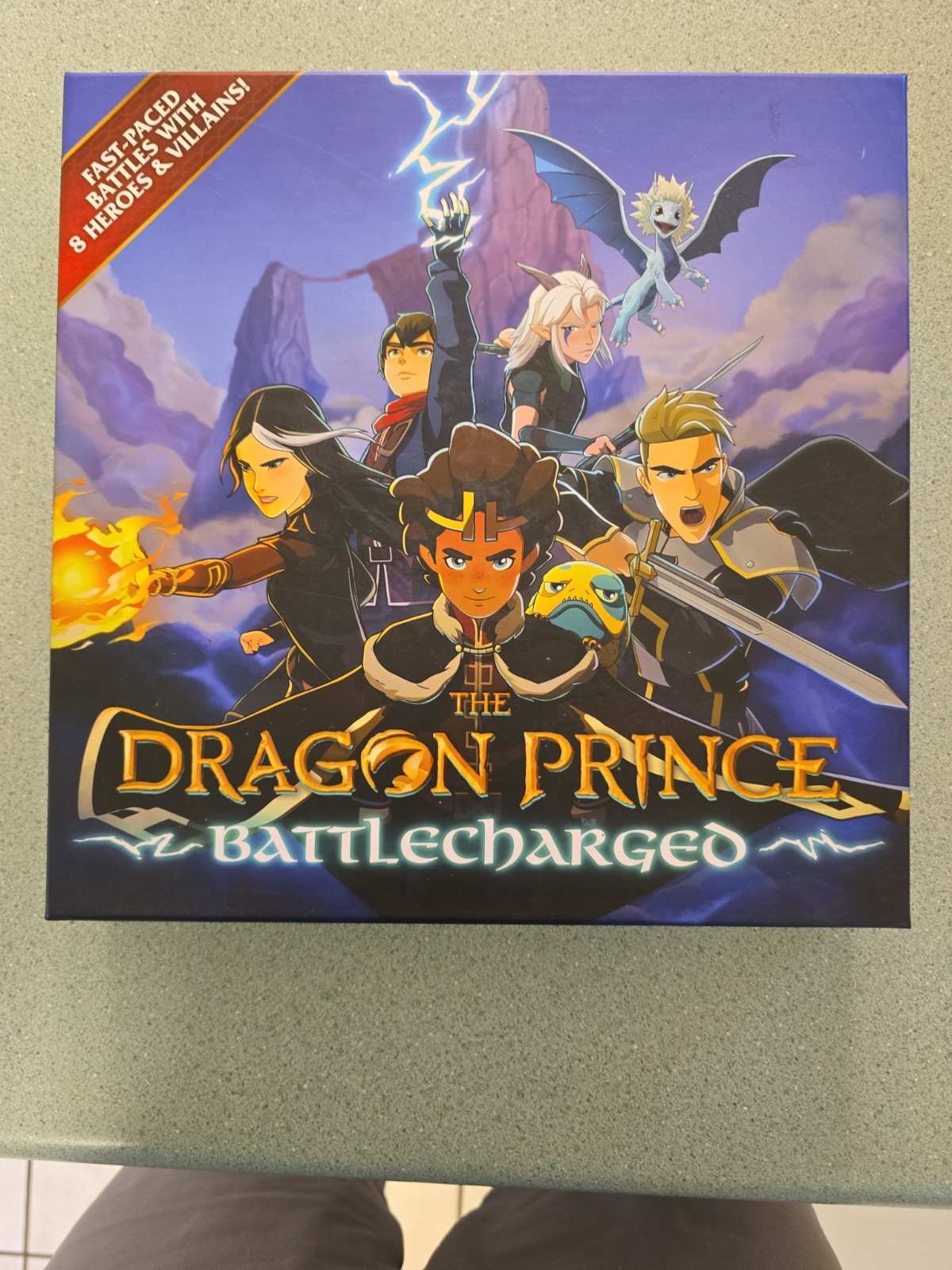 The Dragon Prince Battlecharged Board Game Brotherwise Wonderstorm- New Open Box