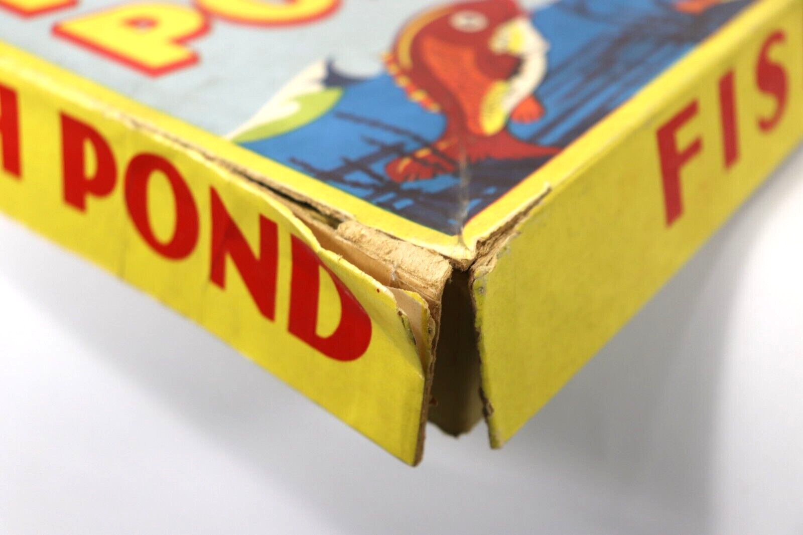 RARE Vintage FISH POND A Somerville Game 1950s/60s Children Fishing Game E4