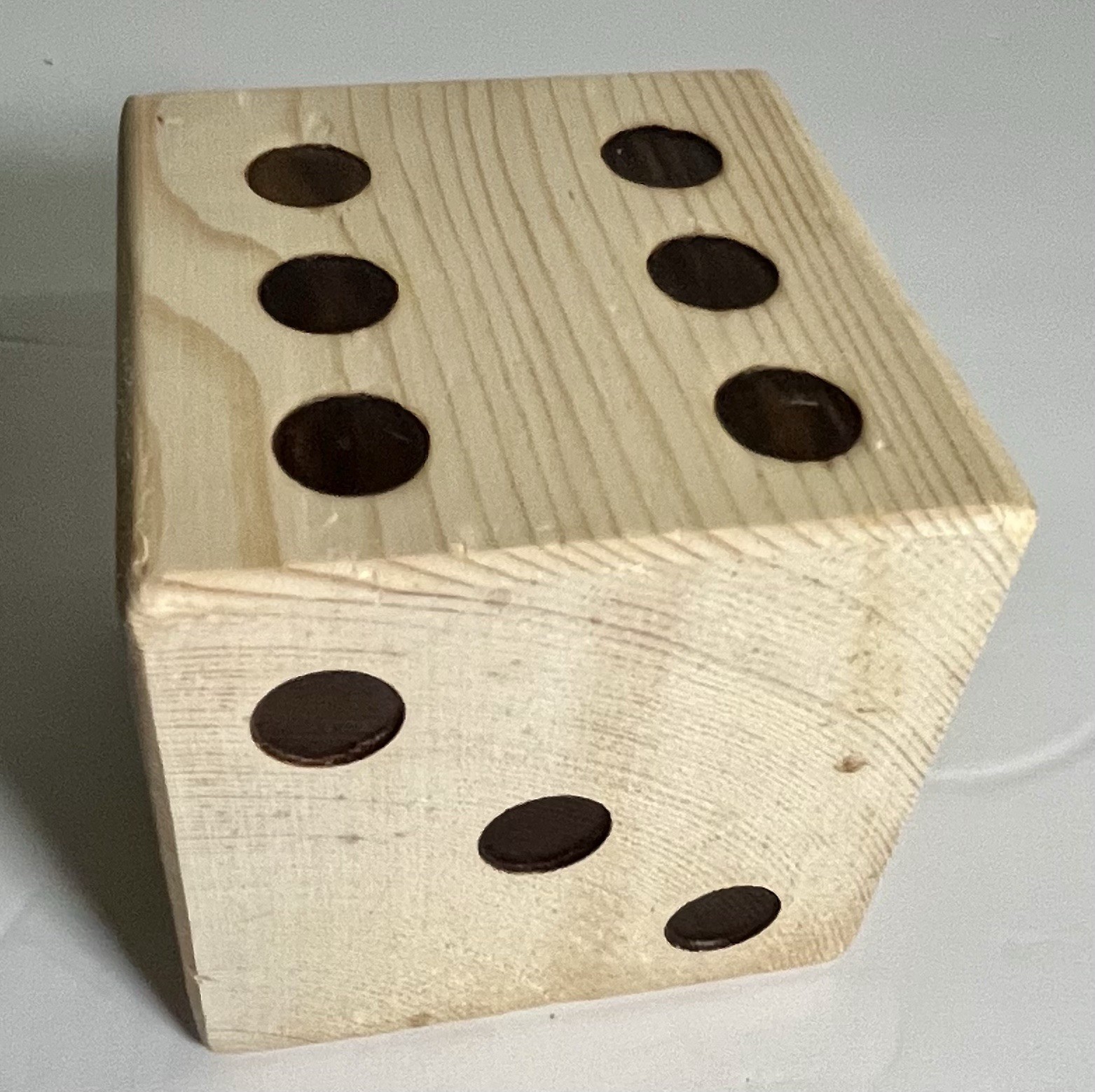 Hey! Play Giant Wooden Yard Dice Brand New w/ Bag