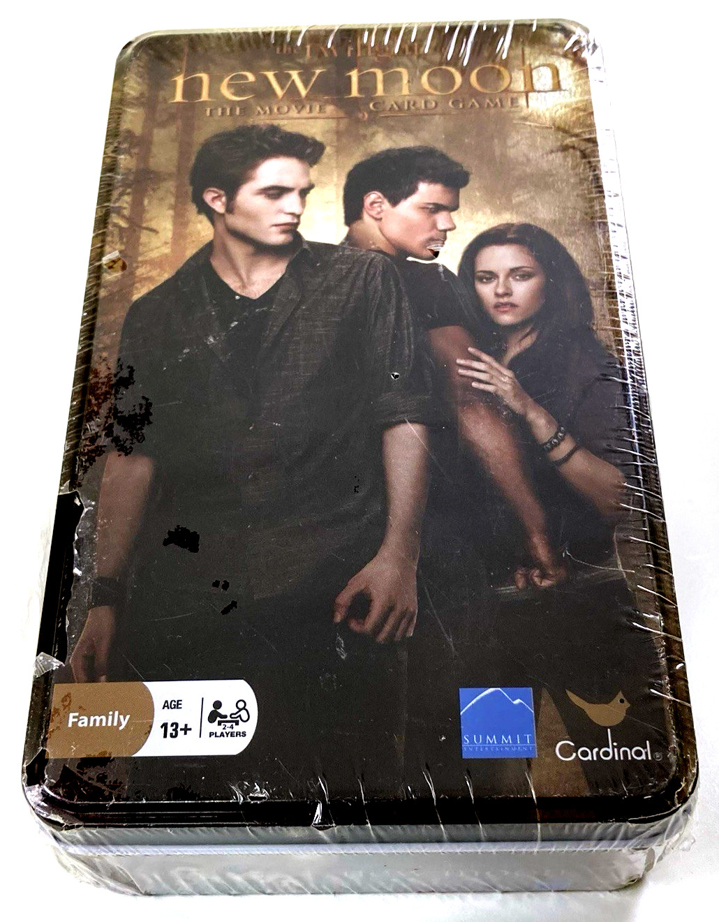 Twilight The Movie Card Game, 2 to 4 Players,Age 13 +, Family, Tin,New,Free Ship