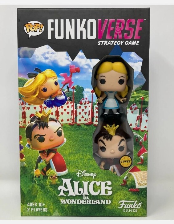 Funkoverse 2021 Alice In Wonderland Disney Strategy Game CHASE FUNKO POP NEW