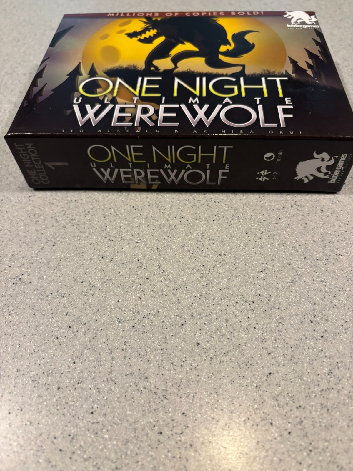 One Night Ultimate Werewolf Game – Bezier Games *Open Box – Never Used*