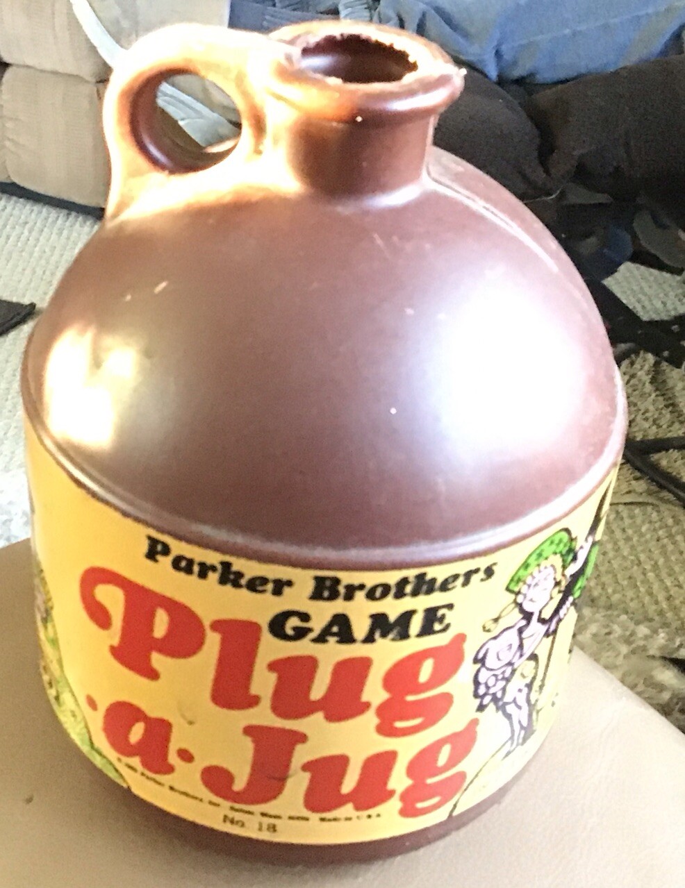Vintage 1969 PLUG A JUG Game by Parker Brothers Missing Marble, Numbers?