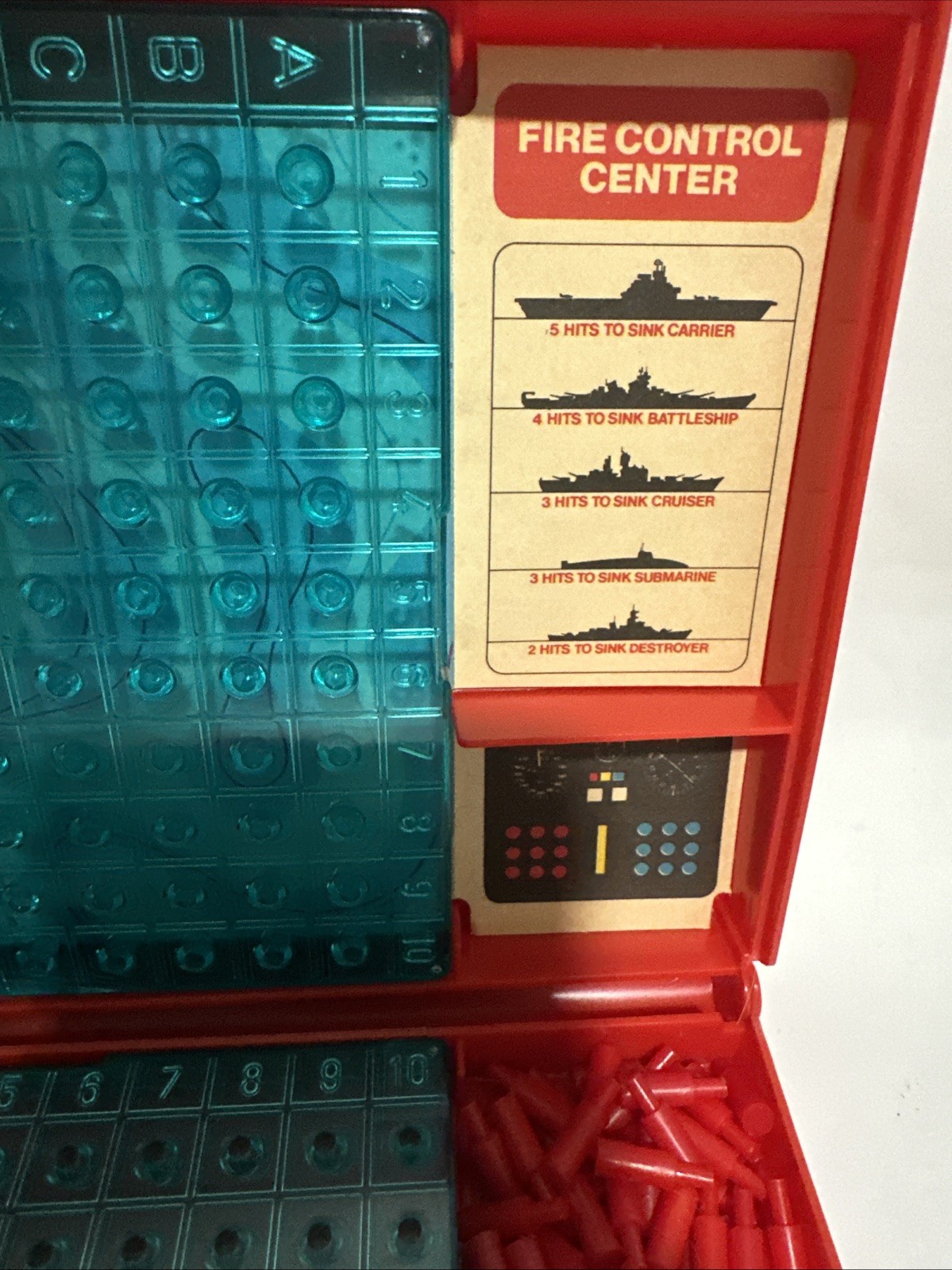 1967 Battleship Game by Milton Bradley Complete in Great Condition USA