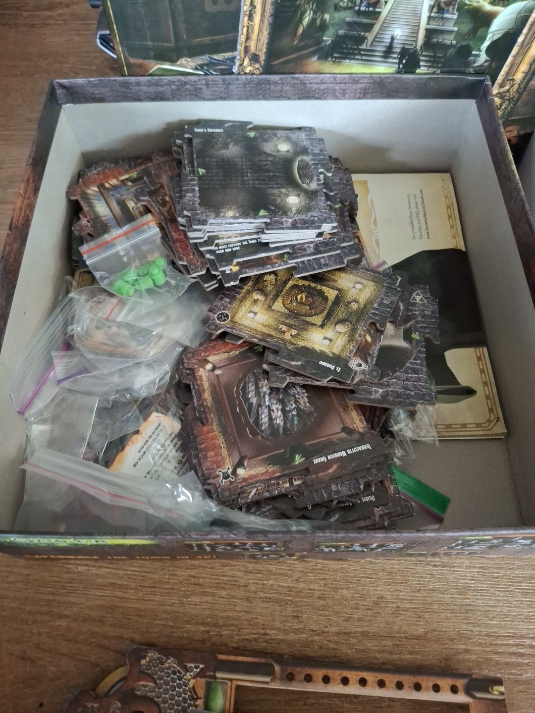 Everything Epic Boardgame Secrets of the Lost Tomb (2nd Ed) Box EUC 100% Complet