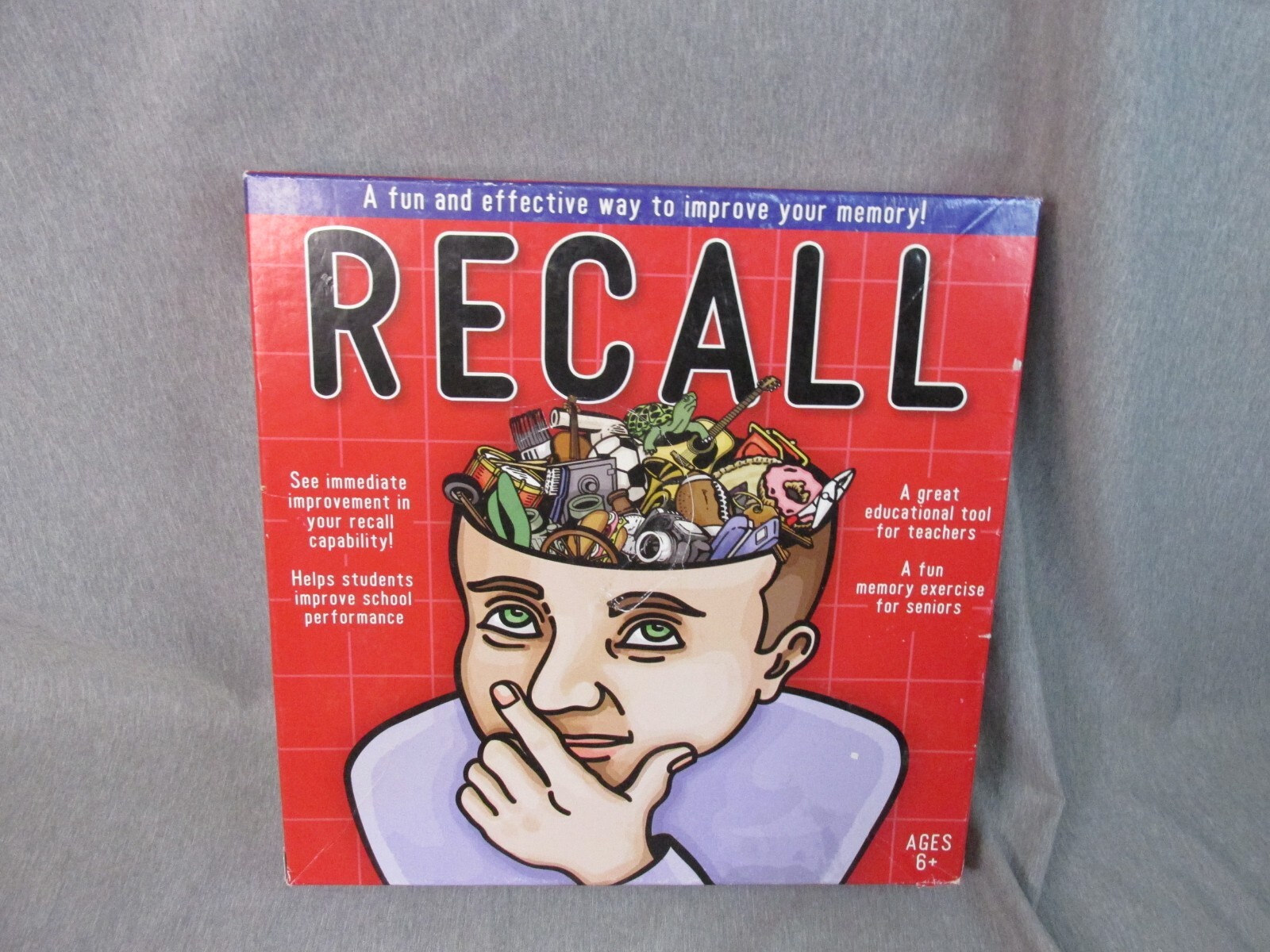 Recall Award-winning The Fun and Effective Memory Improvement Game