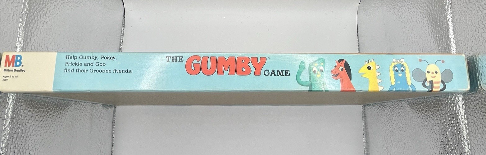1988 The Gumby Game by Milton Bradley Sealed New Board Game