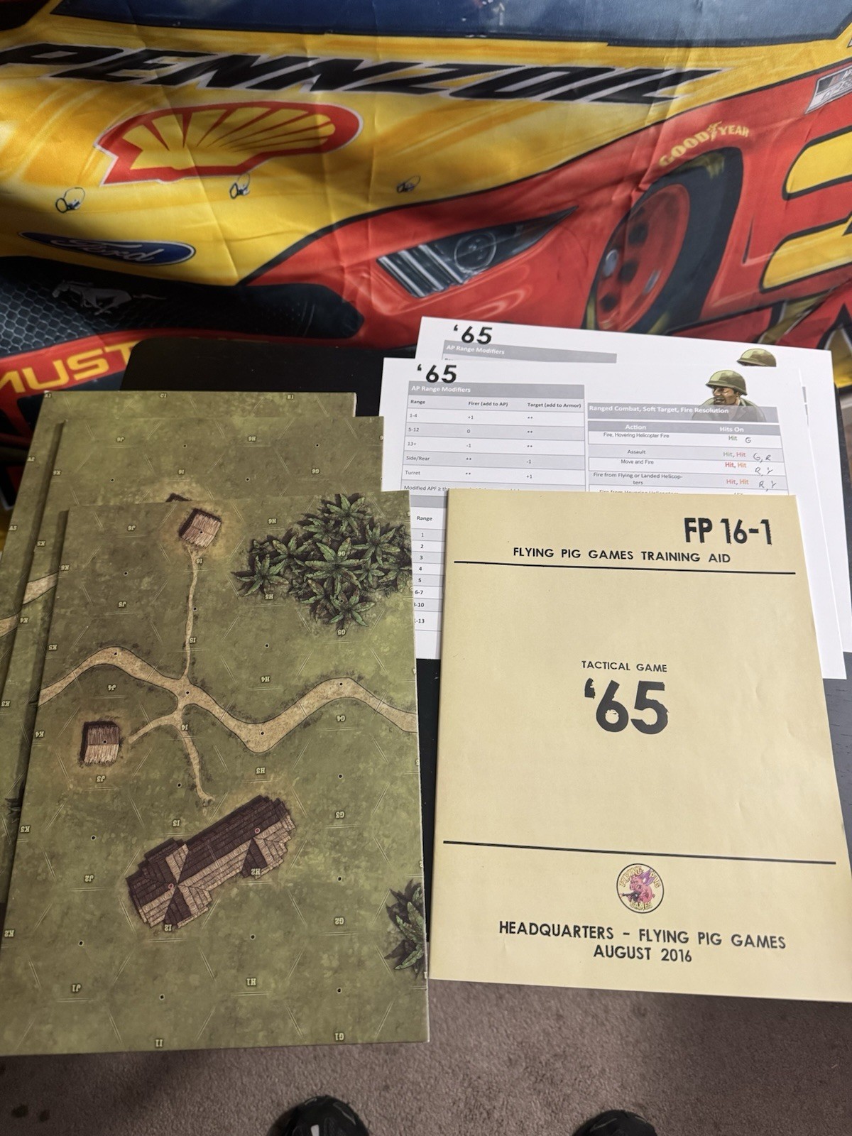 Flying Pig Games ’65: Squad Level Combat Jungles of Vietnam And Expansions