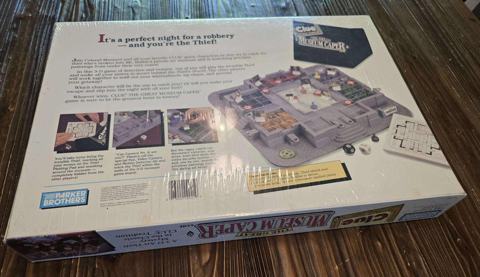 Parker Brothers Clue The Great Museum Caper Board Game 1991 NEW Sealed EXCELLENT