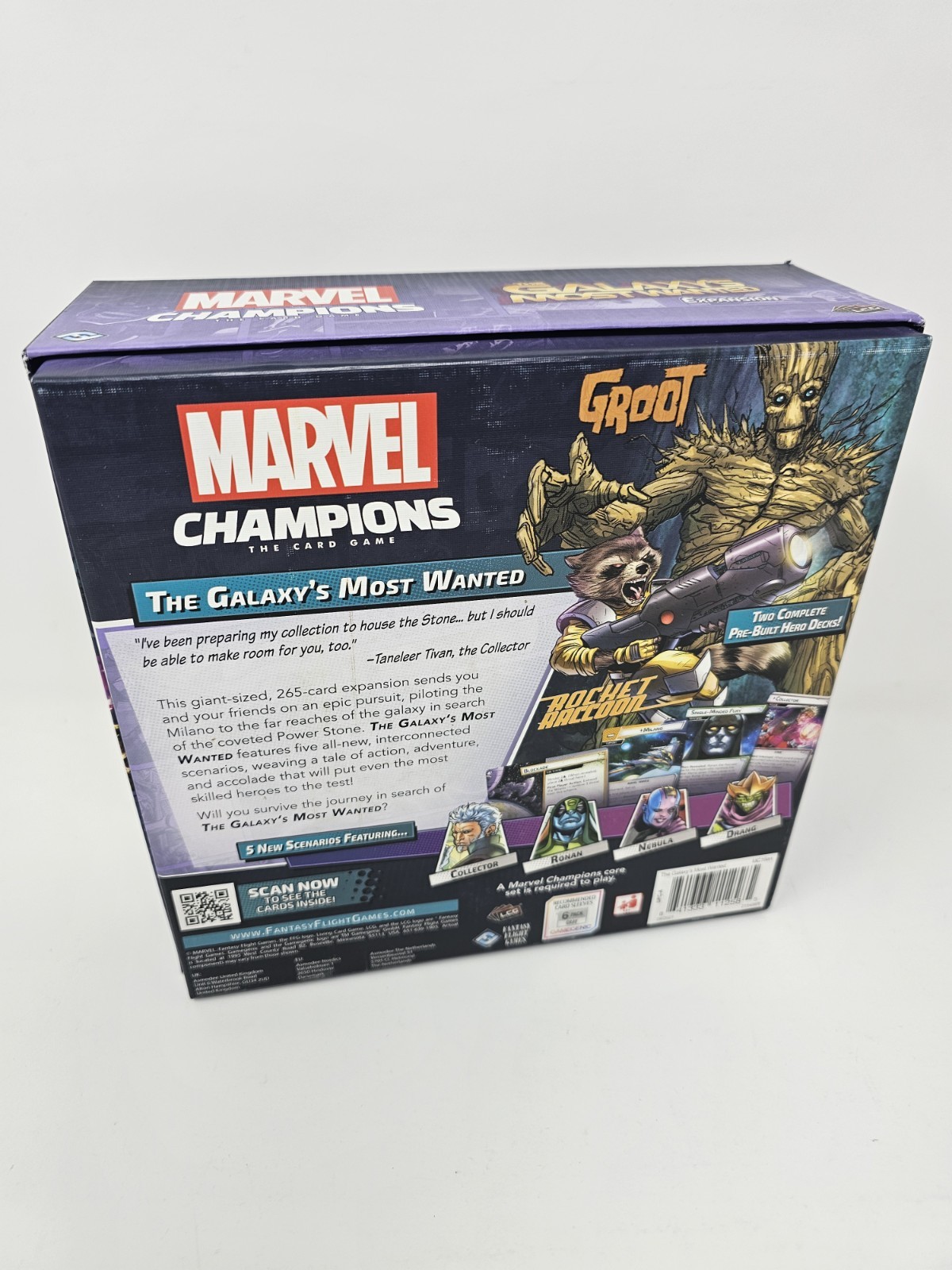 Marvel Champions Rise Of Red Skull & Galaxy’s Most Wanted (Mostly Sealed)