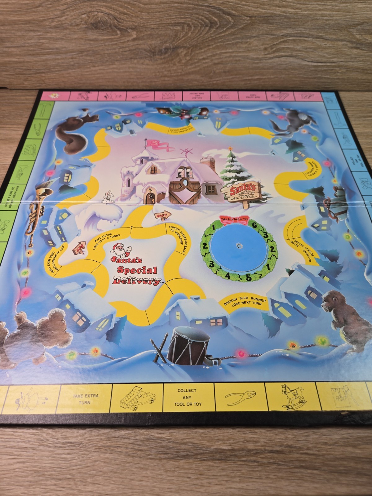 *RARE* Vintage 1983 Santa’s Special Delivery Board Game True Image 99% Complete