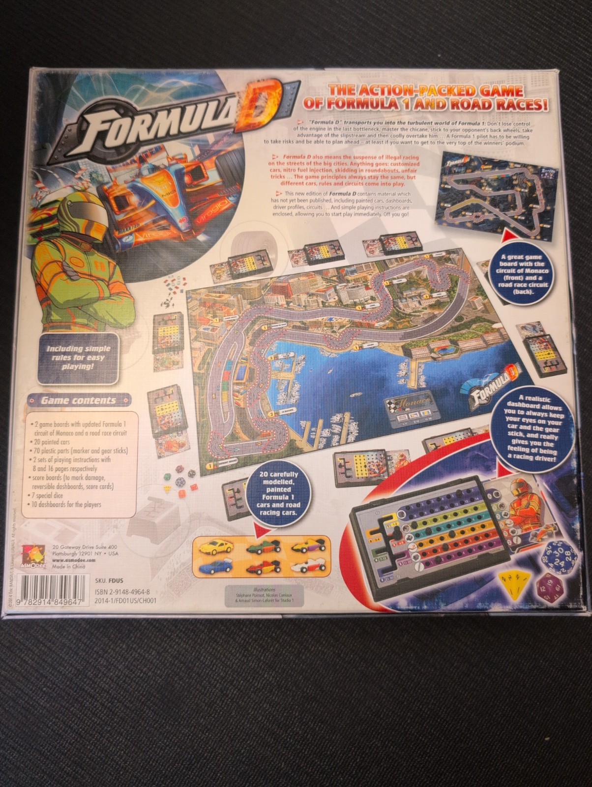 Unsealed – Asmodee Formula D Board Game Complete