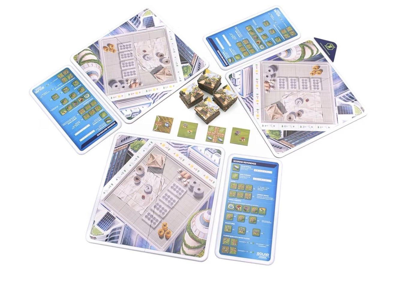 Darrington Press Solar Gardens Board Game Tile Drafting 2-5 Players 2023