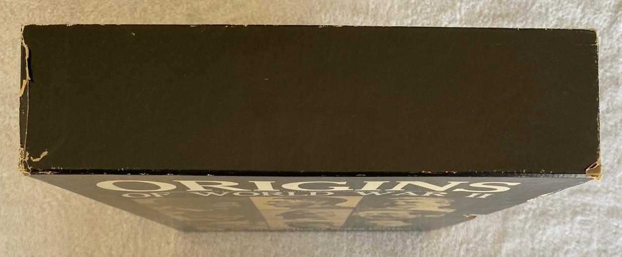 ORIGINS OF WORLD WAR II Board Game Avalon Hill Bookcase Vintage 1971 Unpunched