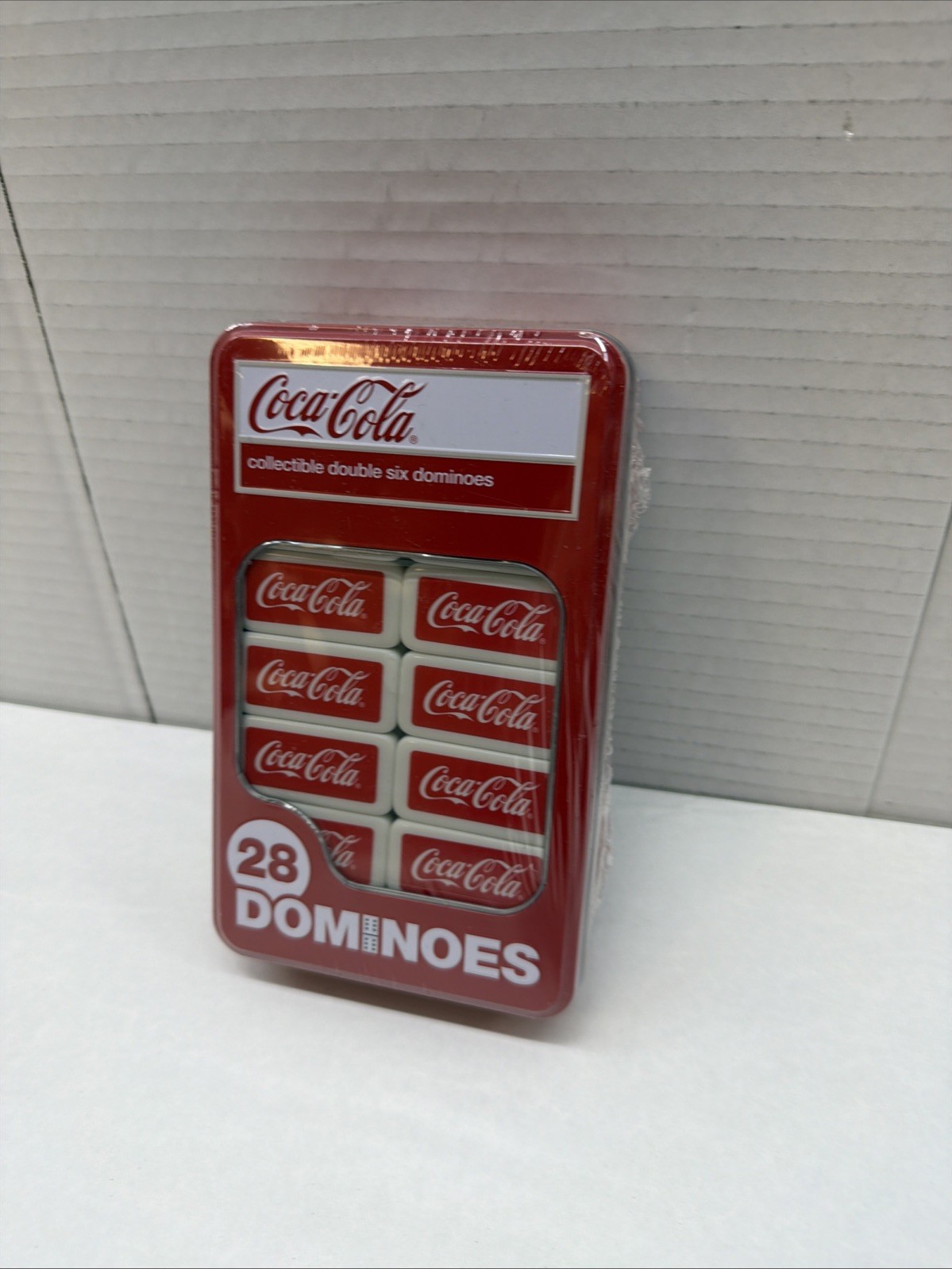 MasterPieces Tile Games – Coca-Cola Picture Dominoes 28 Piece Set
