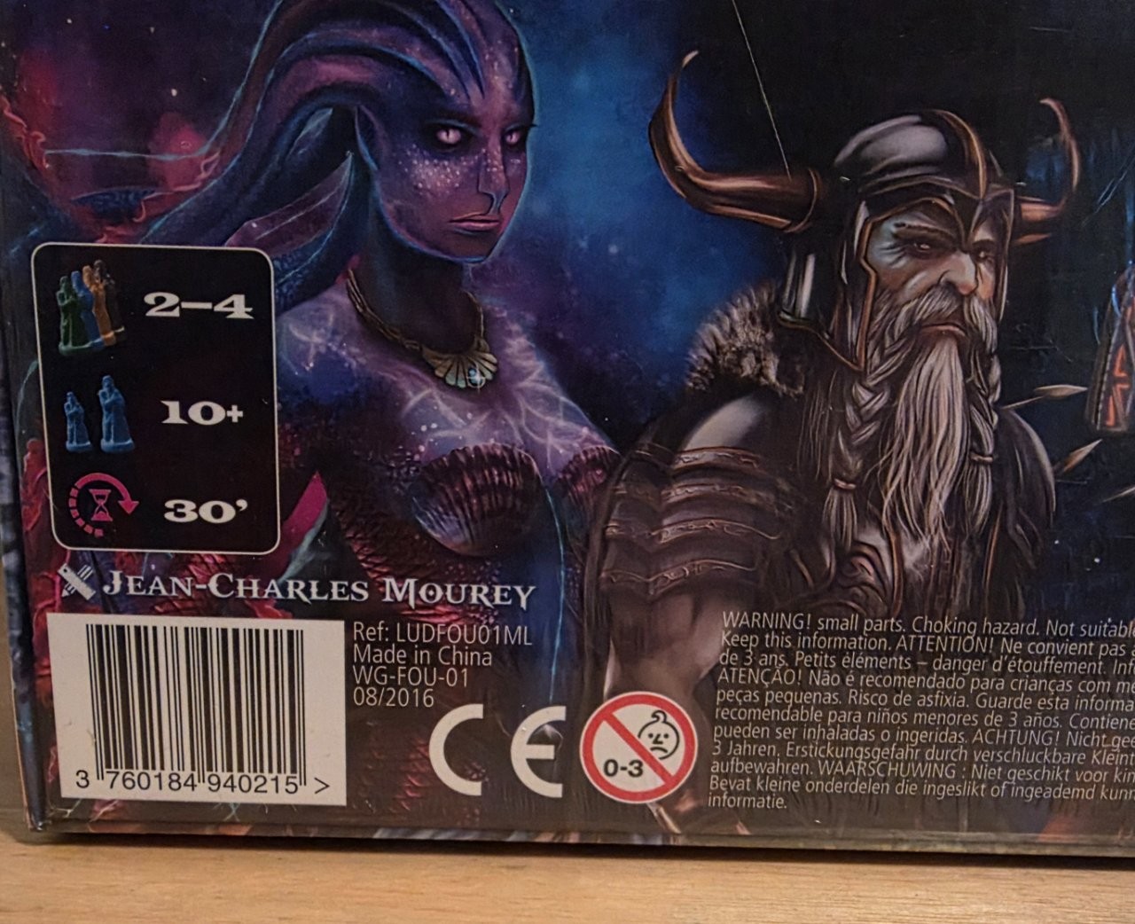 4 Gods Board Game by Christophe Boelinger 2016 Ludically – New Sealed Strategy