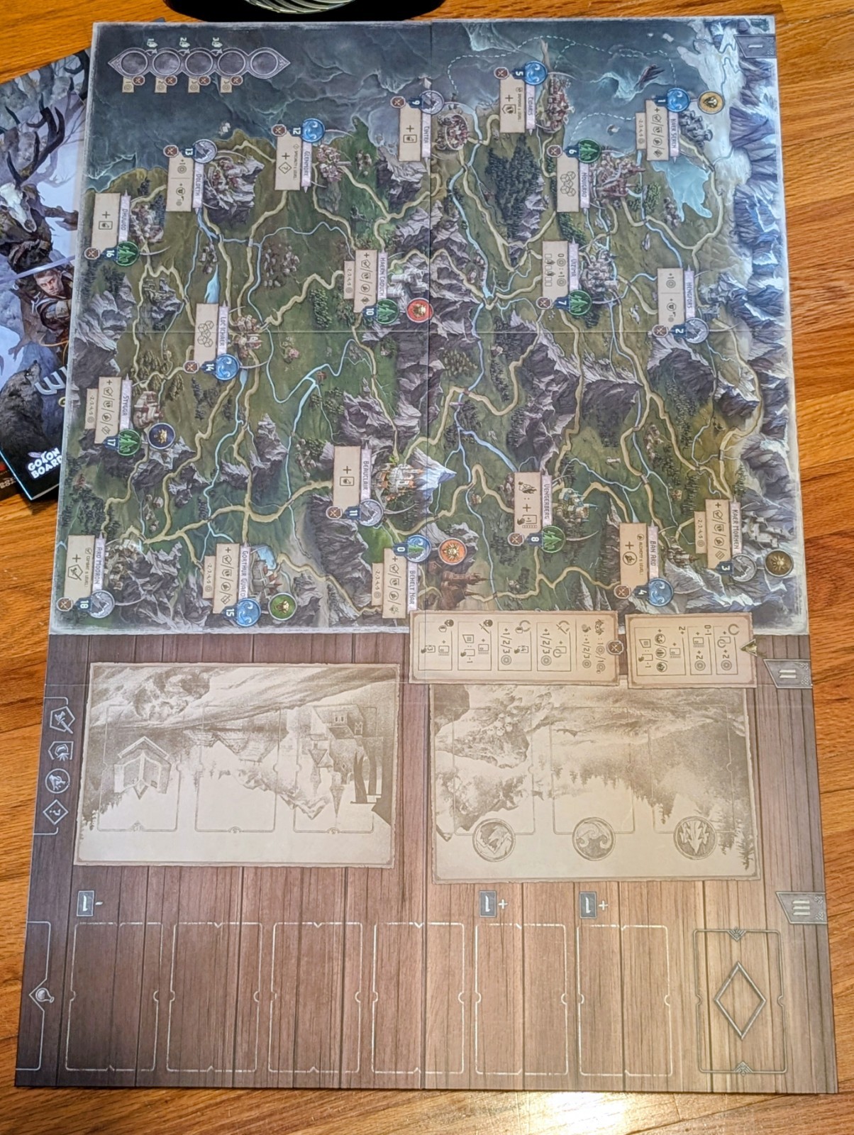 The Witcher Old World – A 2023 Competitive Adventure Board Game for 1-5 Players