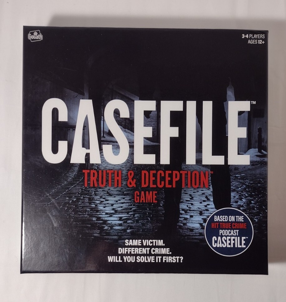 Casefile Truth And Deception Game NEW Based On Hit True Crime Podcast Sealed