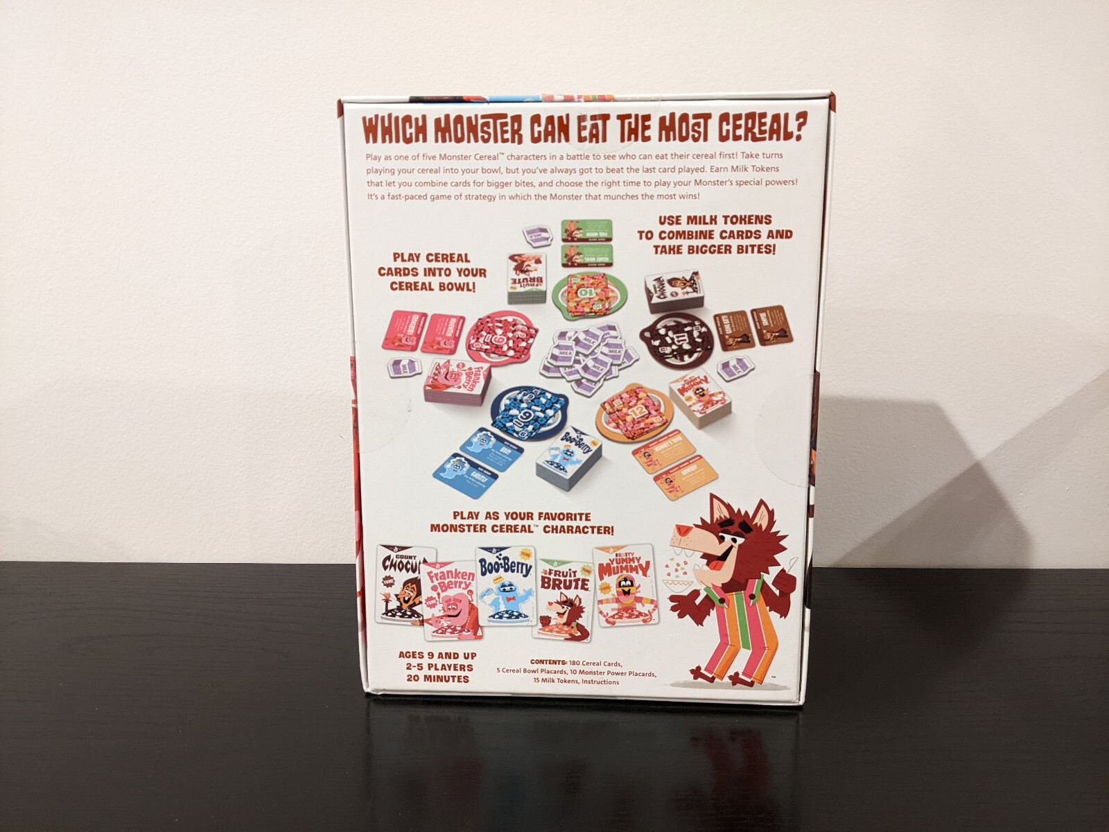 General Mills Monster Crunch Monster Cereal Boardgame Chocula Franken Boo Berry