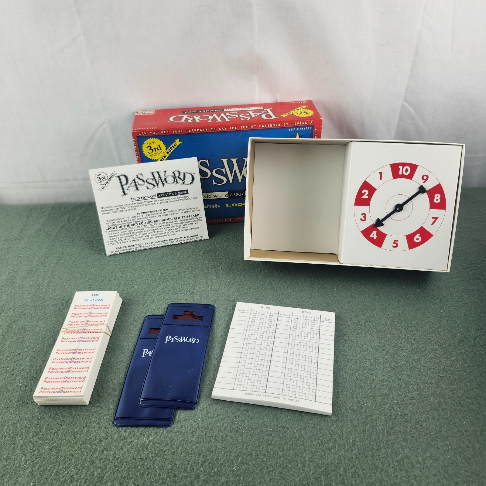 Endless Games Password Board Game – 3rd Edition 2001 Complete