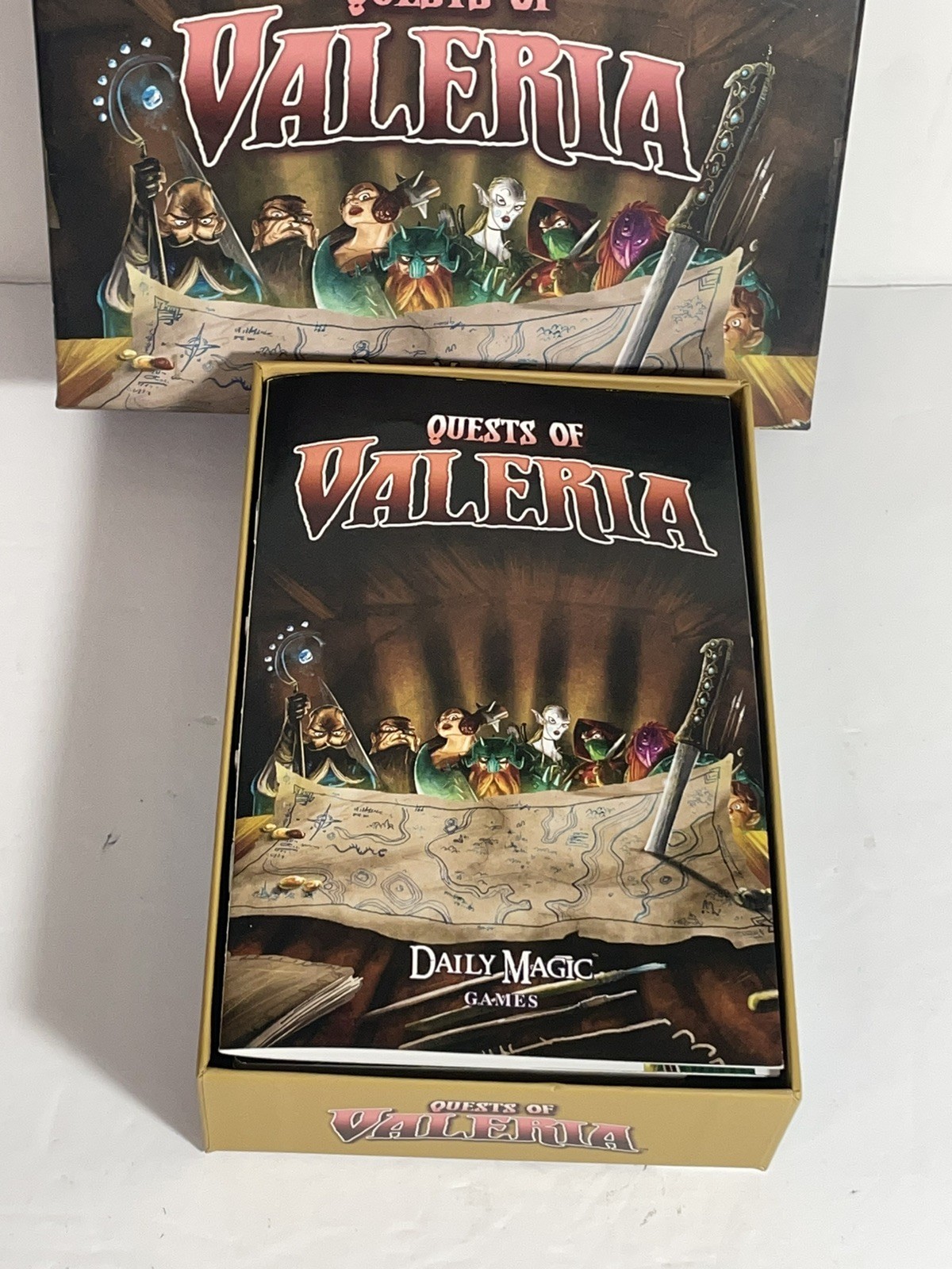 Quests of Valeria Board Game From Daily Magic