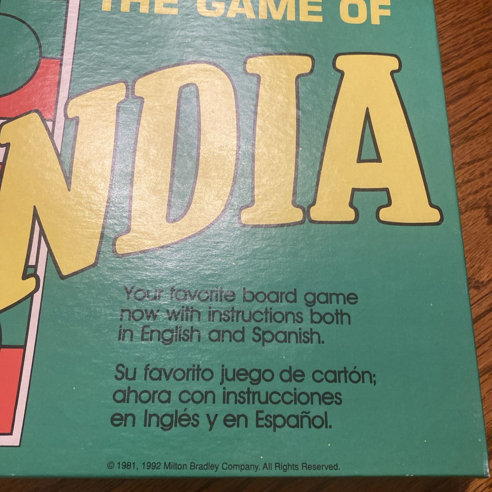 Sealed The Game of India Milton Bradley Vtg Board Game India 4225 Like Pacheesi