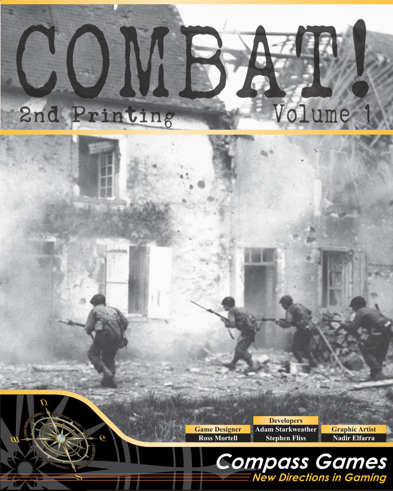 Compass Games Combat! Vol. 1: 2nd Printing 2026 Reprint NISW Fast Shipping