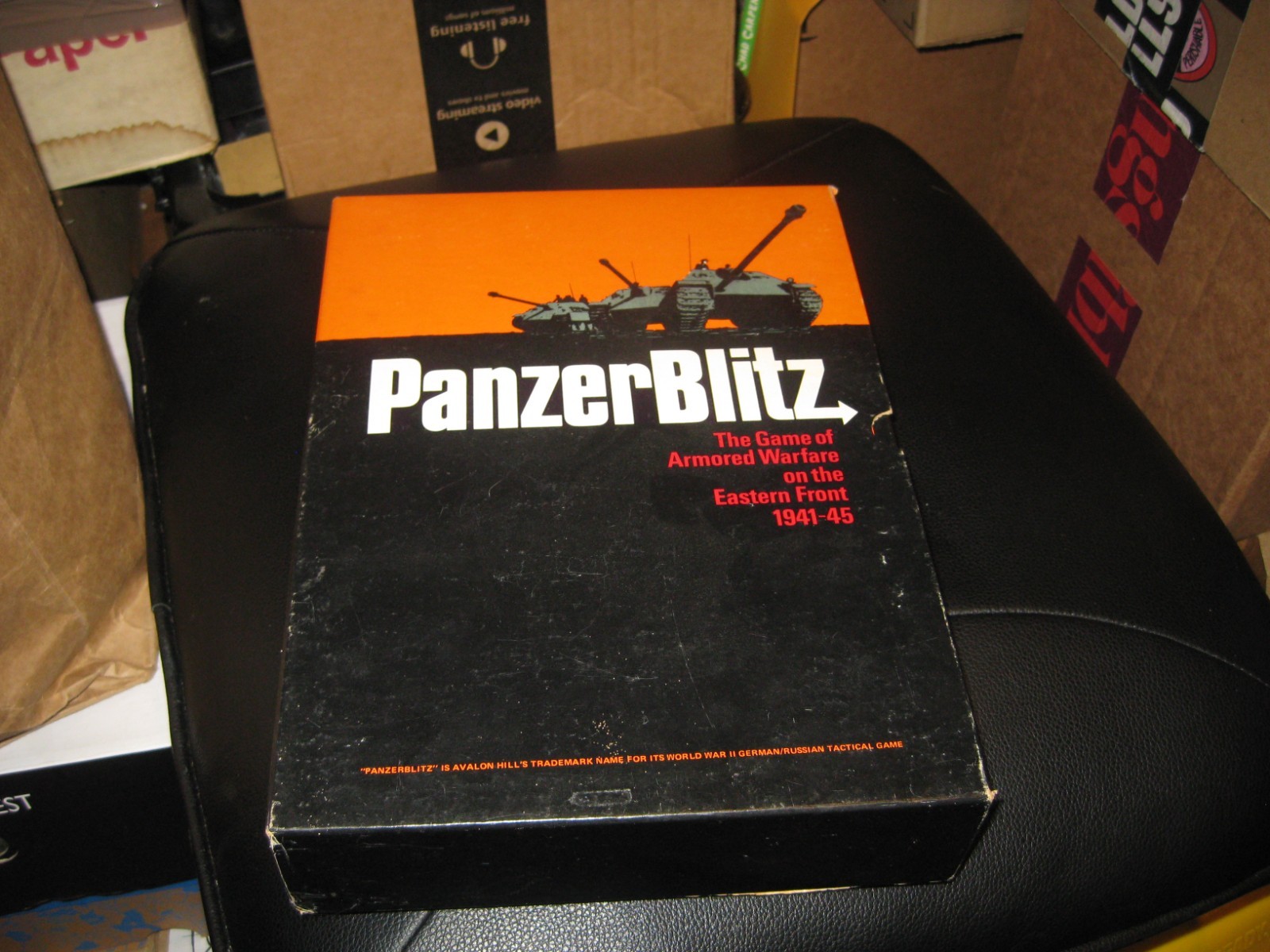 Panzerblitz The Game of Armored Warfare on the Eastern Front 1941-45-Avalon Hill